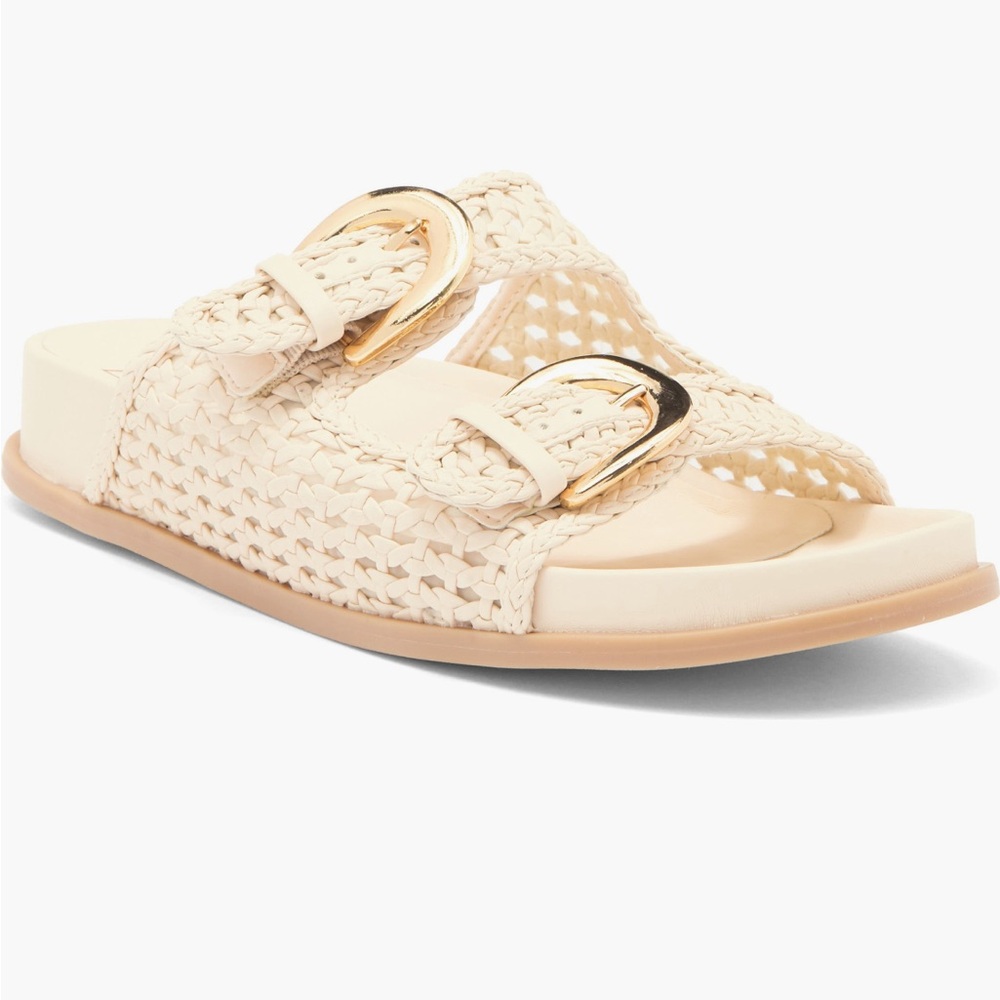 Dolce Vita Sensa Woven Double Strap Slide Sandal